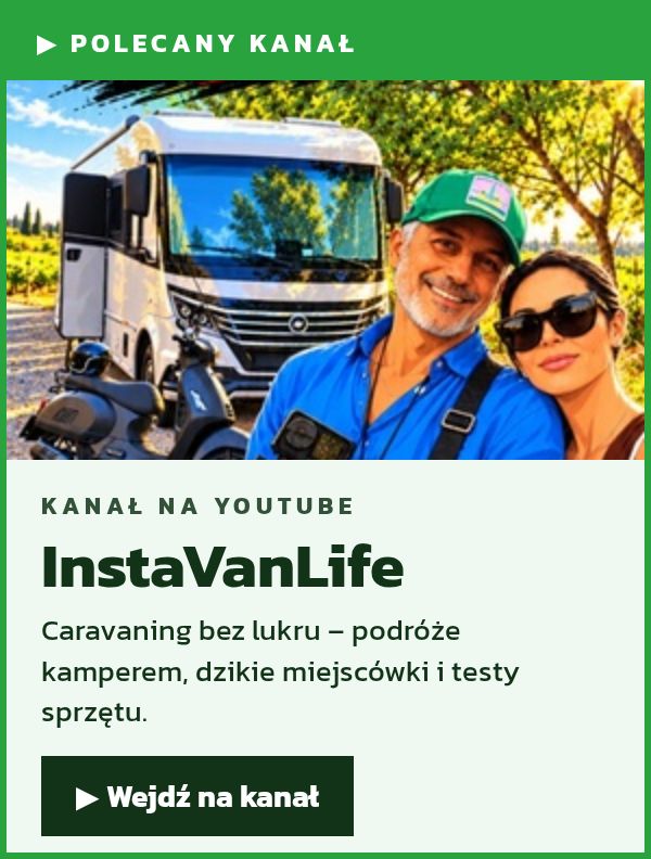 InstaVanLife – kanał o podróżach kamperem na YouTube